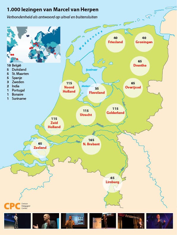 Landkaart lezingen