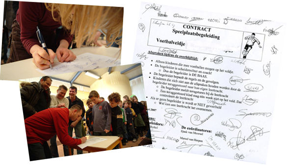 signing contract